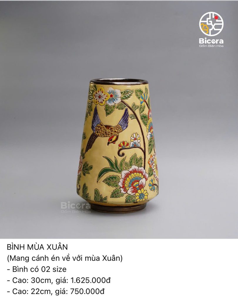 Bình bách hoa 40
