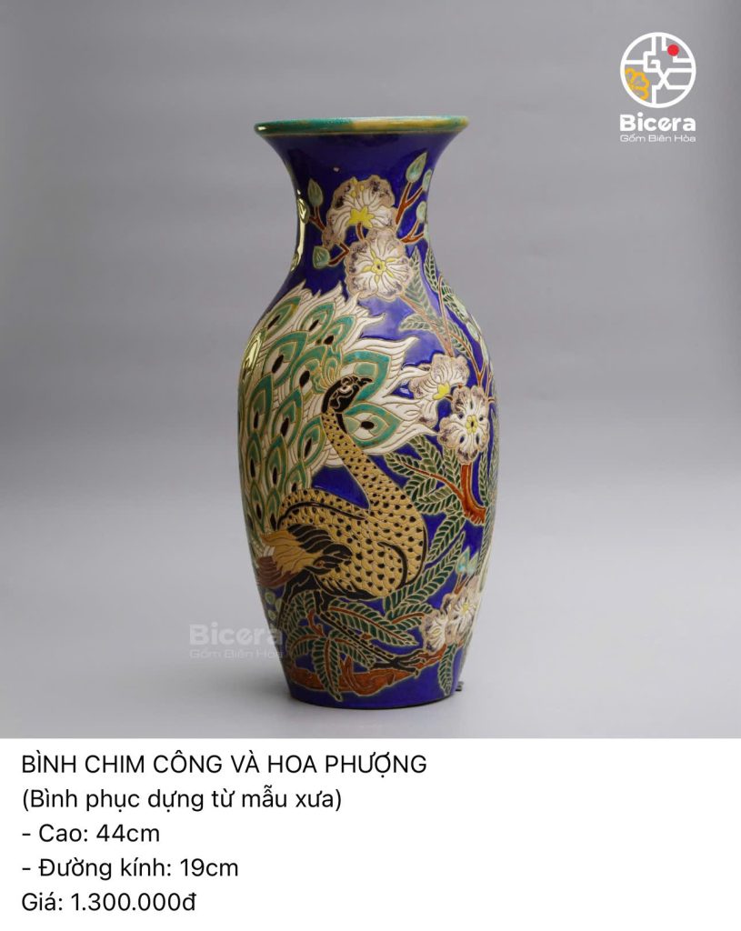 Bình bách hoa 40