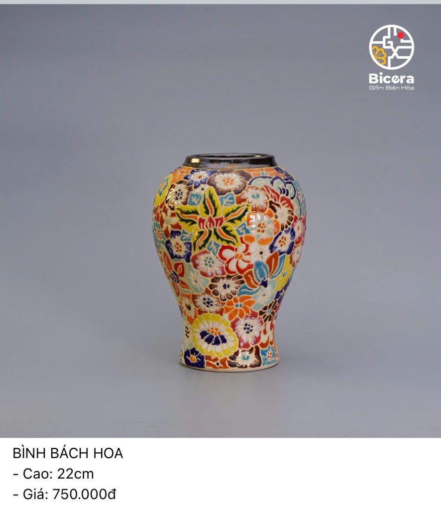 Bình bách hoa 40