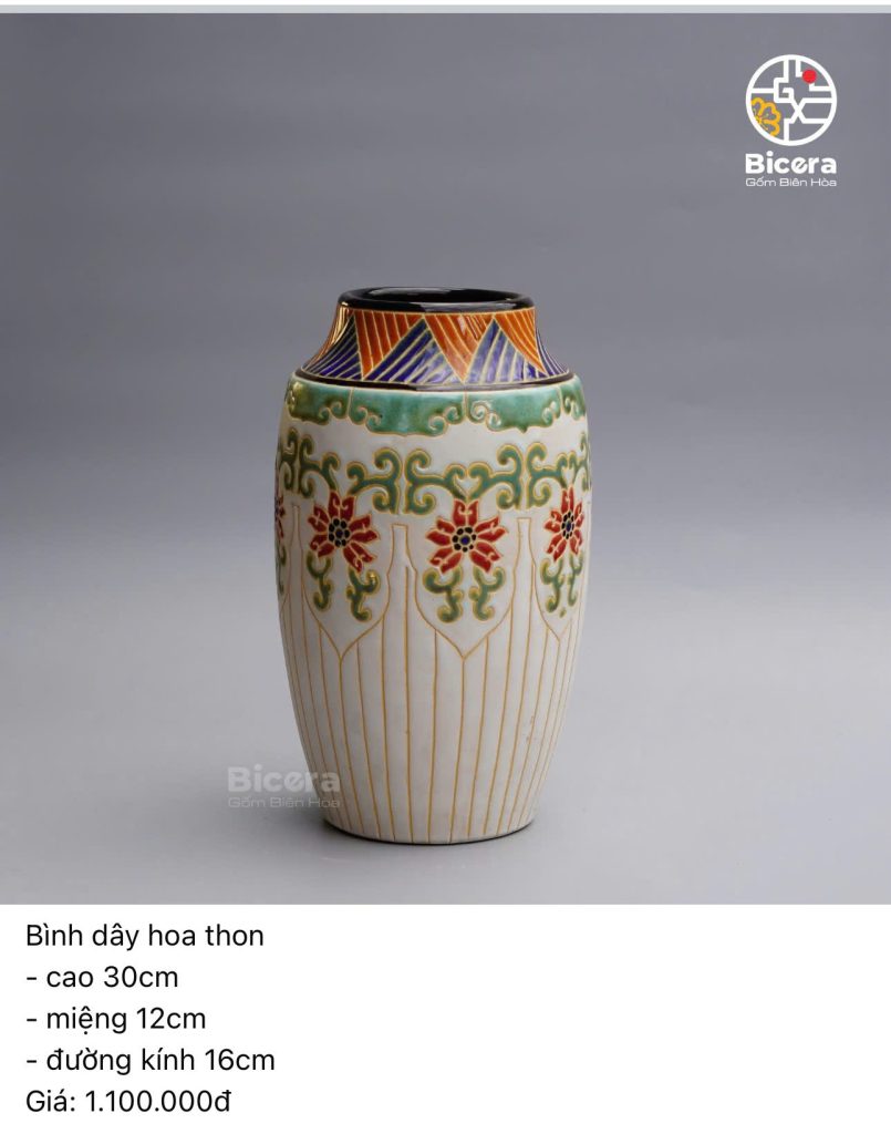 Bình bách hoa 40