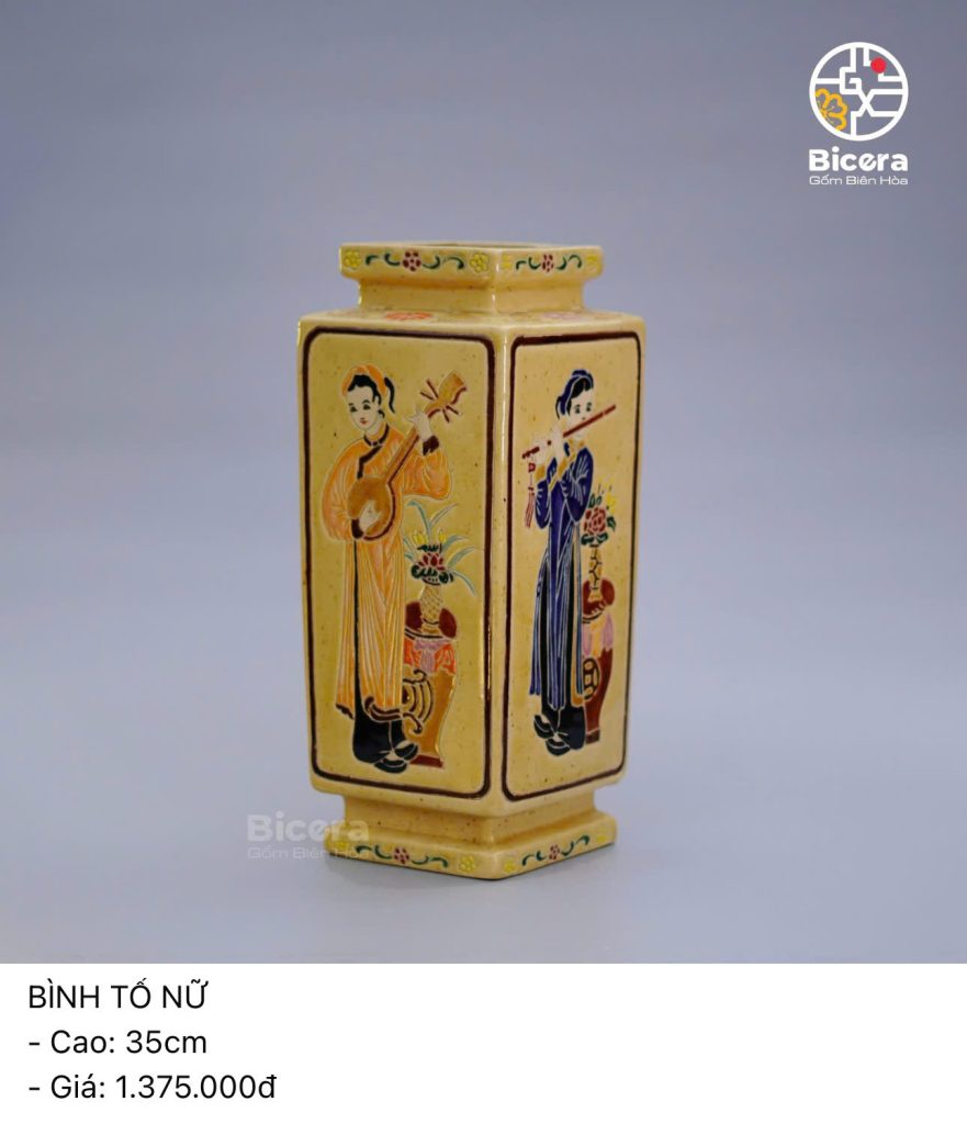Bình bách hoa 40