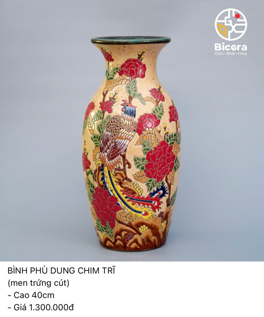 Bình bách hoa 40