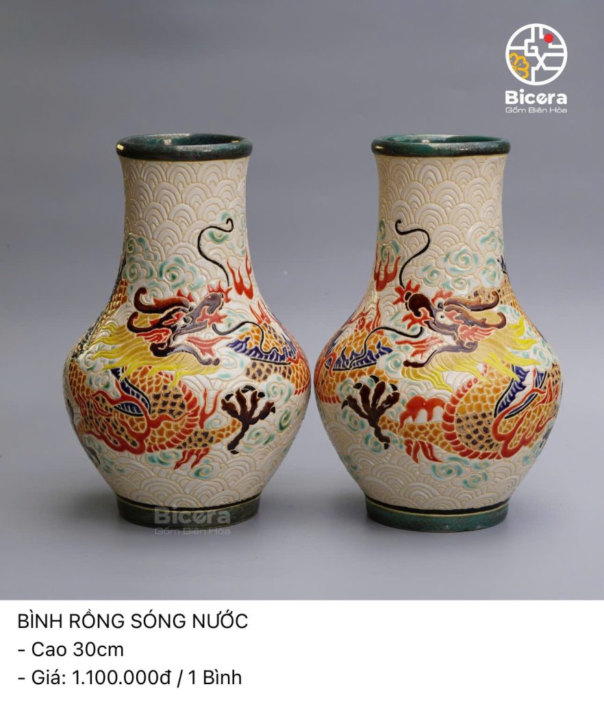 Bình bách hoa 40