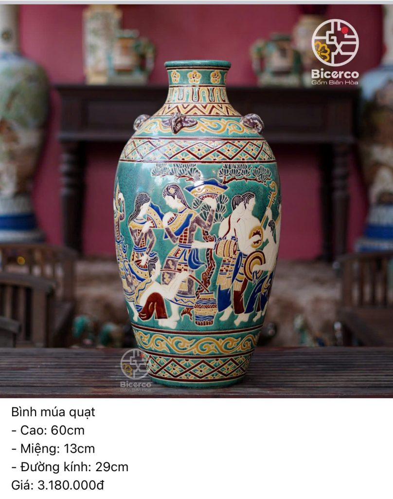 Bình bách hoa 40