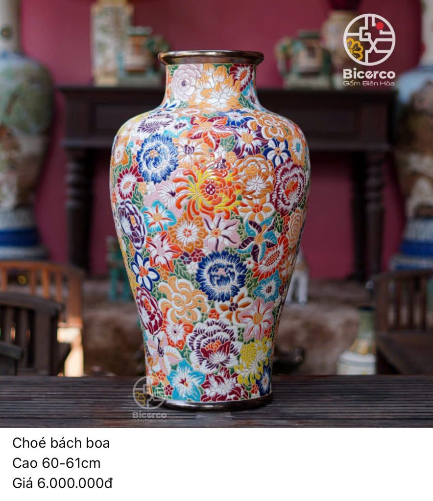 Bình bách hoa 40
