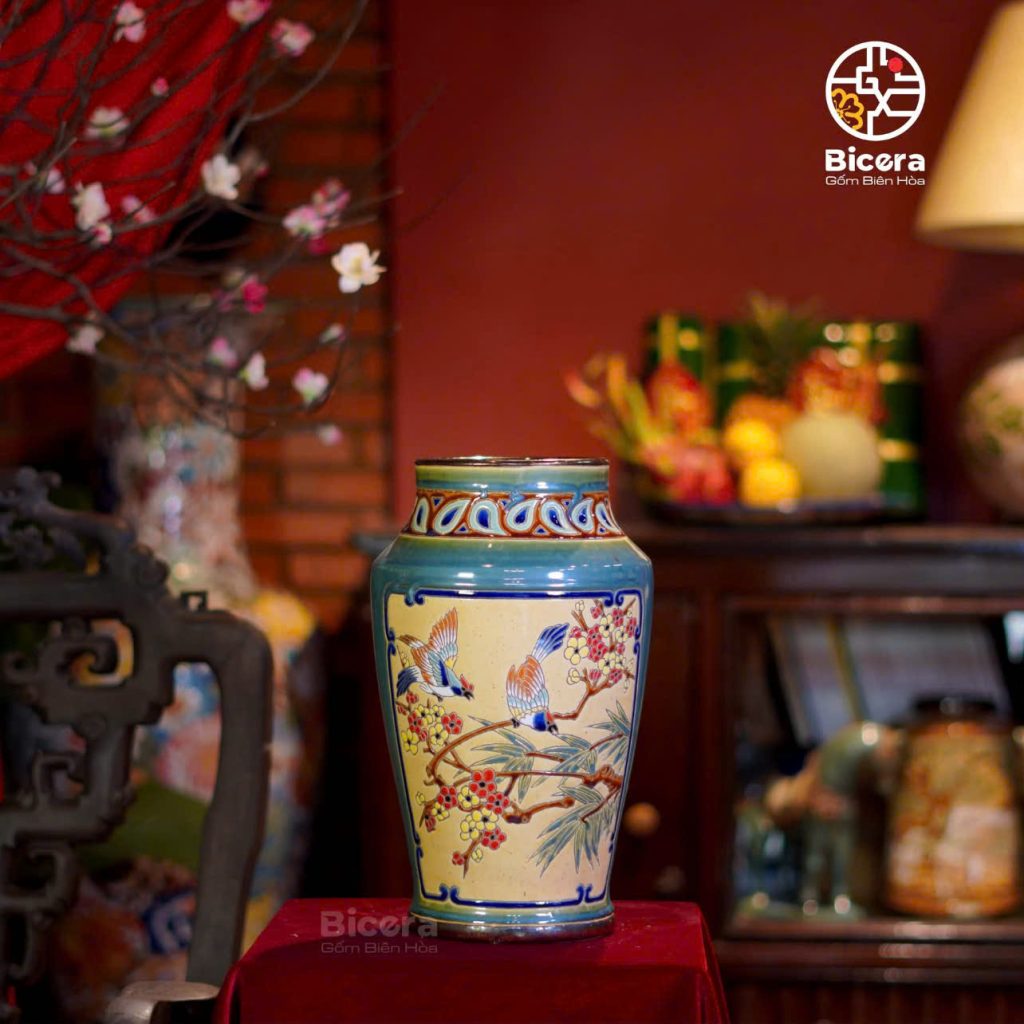 Bình bách hoa 40