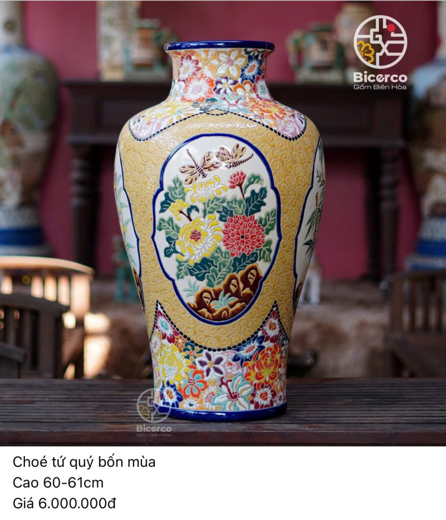Bình bách hoa 40