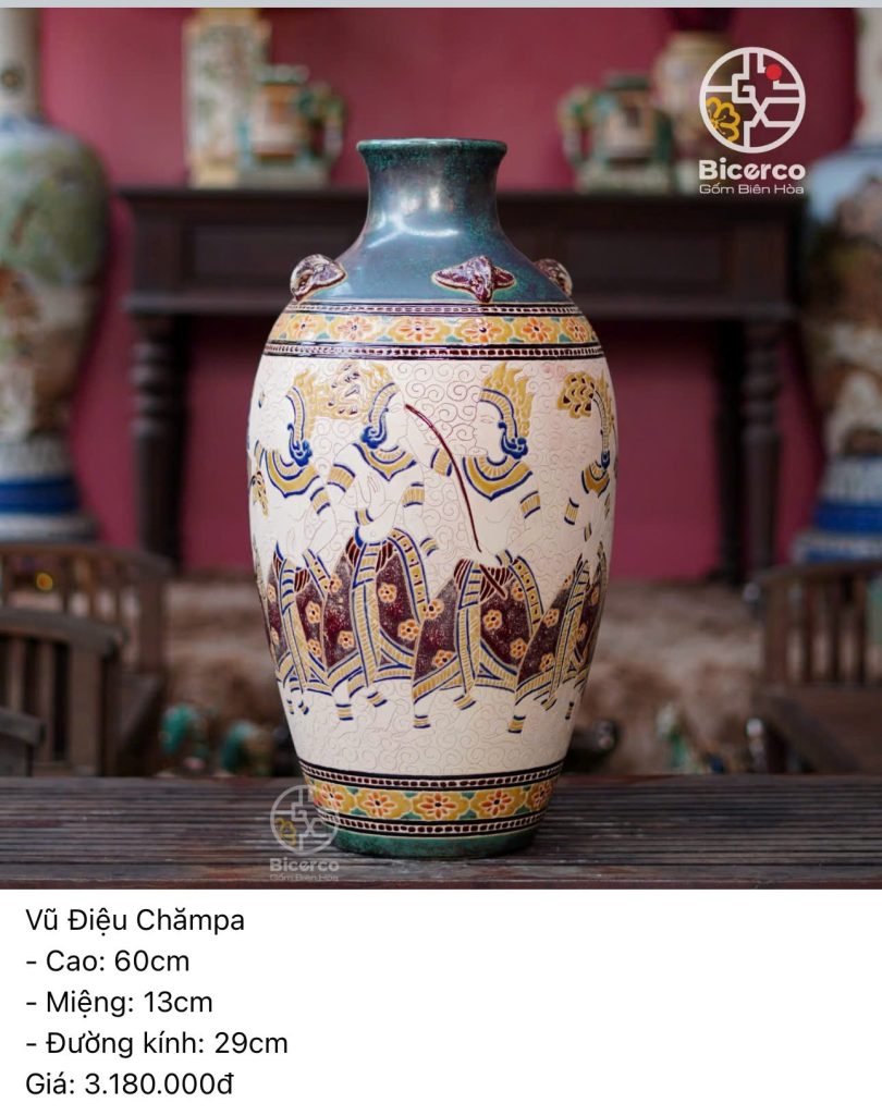Bình bách hoa 40
