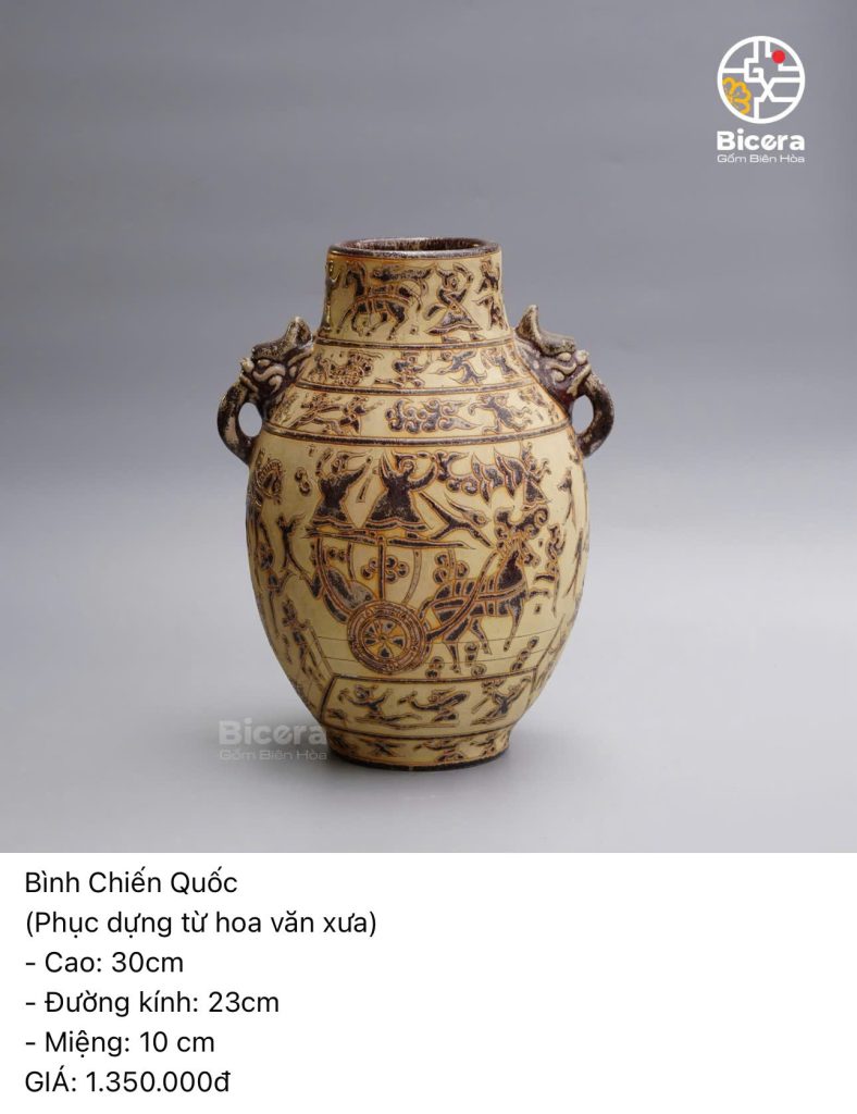 Bình bách hoa 40