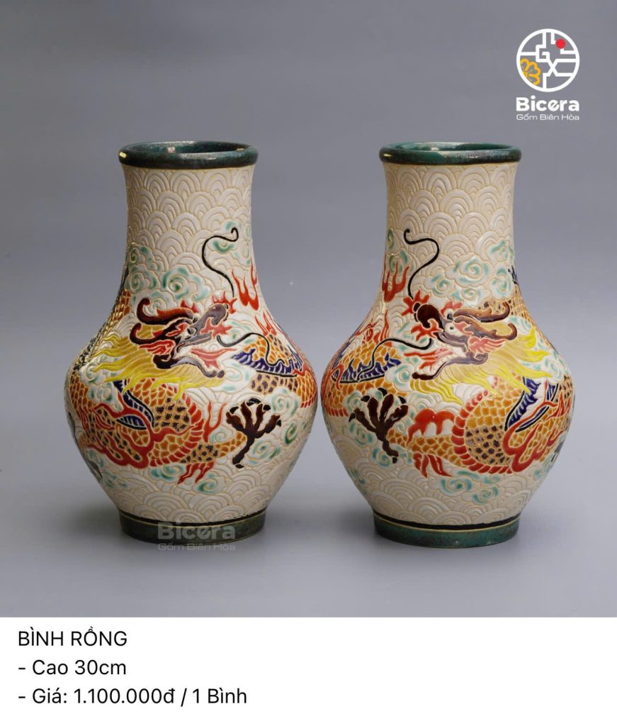 Bình bách hoa 40