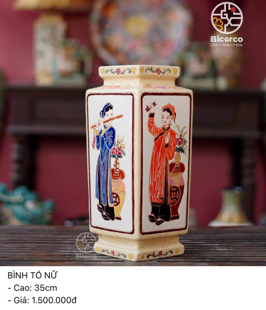 Bình bách hoa 40