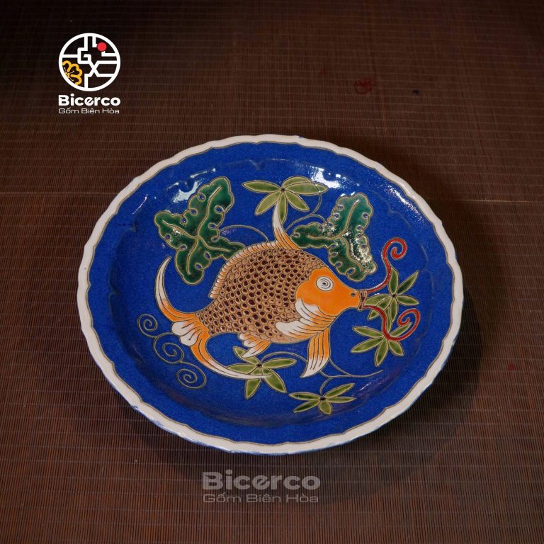 Đĩa bầu cua tôm cá