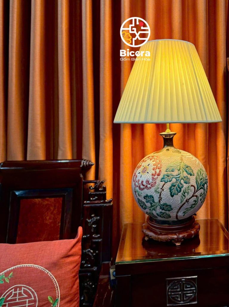 Đèn hút lộc dây lá phong te